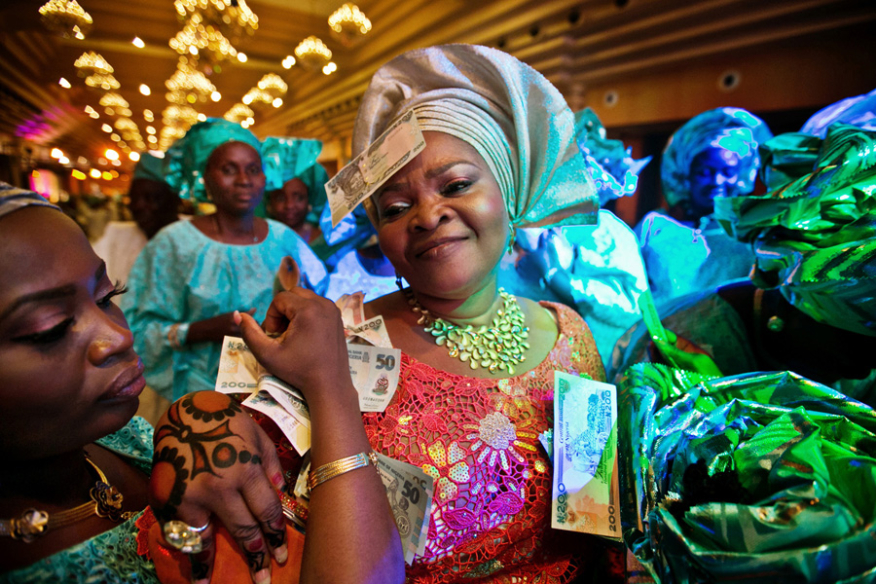 Wedding day in Lagos Nigeria