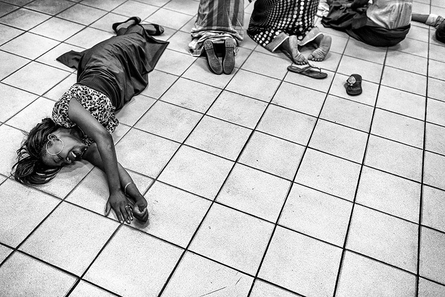 Photojournalist Mozambique: Christophe Viseux is documenting the Assembly of God Church in Maputo, Mozambique